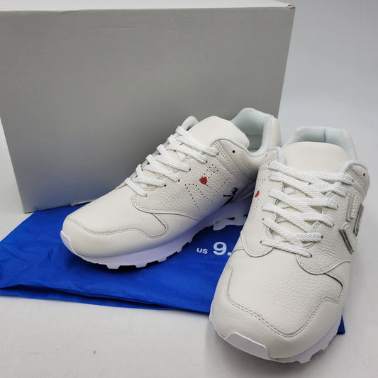 【中古美品】【メンズ】 SANGACIO サンガッチョ× BRANDALISED ブランダライズド スニーカー シューズ 靴 162-260821-cs-17-izu サイズ：27.5cm カラー：PURE WHITE 万代Net店