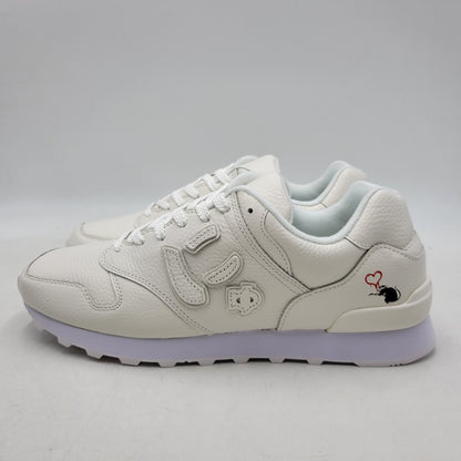 【中古美品】【メンズ】 SANGACIO サンガッチョ× BRANDALISED ブランダライズド スニーカー シューズ 靴 162-260821-cs-17-izu サイズ：27.5cm カラー：PURE WHITE 万代Net店