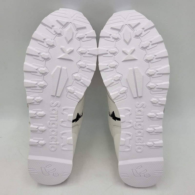 【中古美品】【メンズ】 SANGACIO サンガッチョ× BRANDALISED ブランダライズド スニーカー シューズ 靴 162-260821-cs-17-izu サイズ：27.5cm カラー：PURE WHITE 万代Net店
