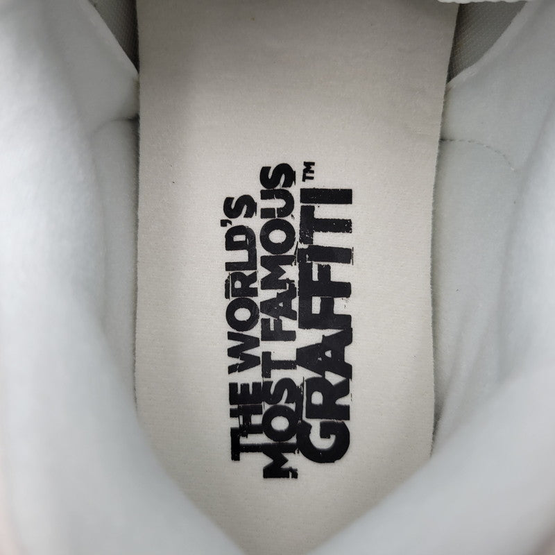 【中古美品】【メンズ】 SANGACIO サンガッチョ× BRANDALISED ブランダライズド スニーカー シューズ 靴 162-260821-cs-17-izu サイズ：27.5cm カラー：PURE WHITE 万代Net店