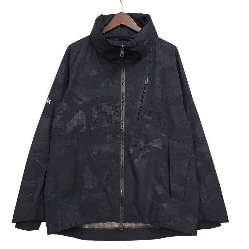 【中古品】【メンズ】 1PIU1UGUALE3 RELAX ウノピゥウノウグァーレトレ リラックス × +PHENIX プラスフェニックス WINDSTOPPER PRODUCTS BY GORE-TEX LABS 144-260822-kh-03-izu サイズ：L カラー：ブラック 万代Net店