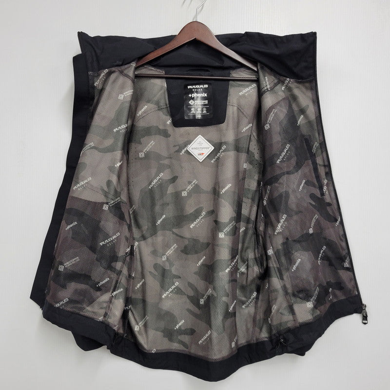 【中古品】【メンズ】 1PIU1UGUALE3 RELAX ウノピゥウノウグァーレトレ リラックス × +PHENIX プラスフェニックス WINDSTOPPER PRODUCTS BY GORE-TEX LABS 144-260822-kh-03-izu サイズ：L カラー：ブラック 万代Net店