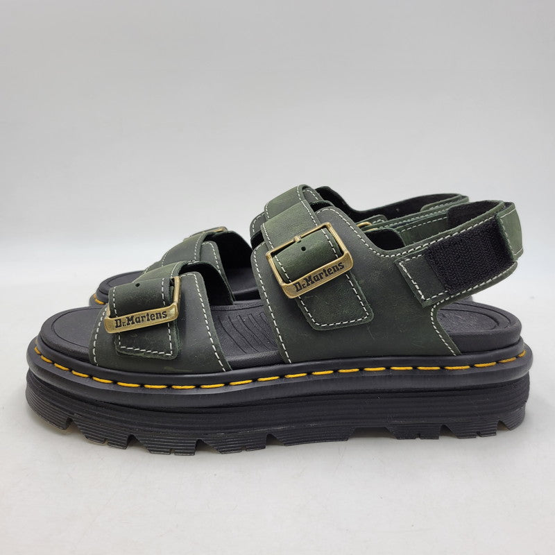 【中古品】【メンズ】 DR.MARTENS ドクターマーチン 43667300 ZEBZAG SANDAL ゼブザグ サンダル シューズ 靴 164-260821-cs-18-izu サイズ：UK7 カラー：DMS GREEN 万代Net店