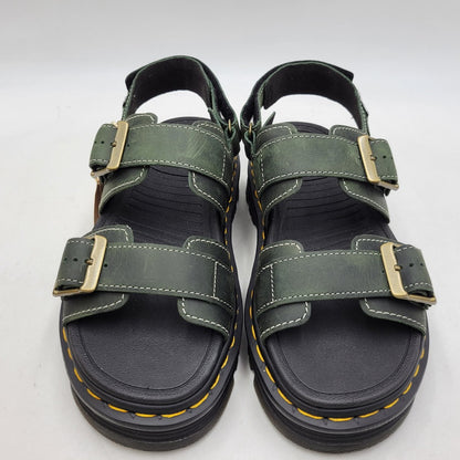 【中古品】【メンズ】 DR.MARTENS ドクターマーチン 43667300 ZEBZAG SANDAL ゼブザグ サンダル シューズ 靴 164-260821-cs-18-izu サイズ：UK7 カラー：DMS GREEN 万代Net店