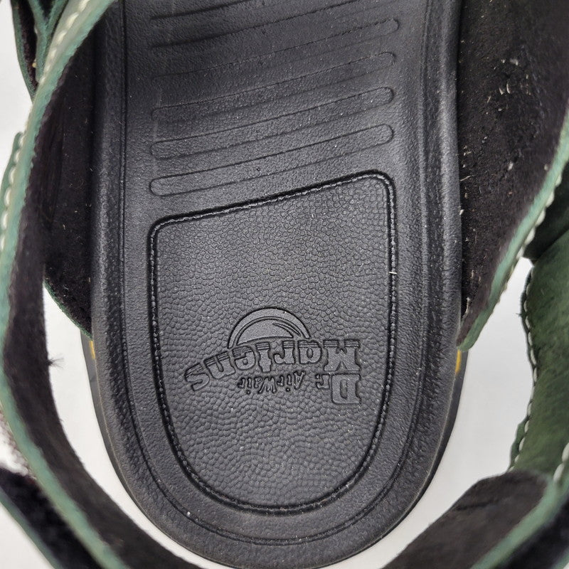 【中古品】【メンズ】 DR.MARTENS ドクターマーチン 43667300 ZEBZAG SANDAL ゼブザグ サンダル シューズ 靴 164-260821-cs-18-izu サイズ：UK7 カラー：DMS GREEN 万代Net店