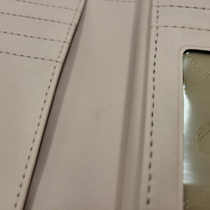 【中古品】【レディース】 Michael Kors マイケルコース GREENWICH 35S6GGRE8I グリニッチ タブ ジップアラウンド ウォレット ミディアム MKシグネチャー 財布 200-260830-as-01-izu カラー：ホワイト×ピンク 万代Net店