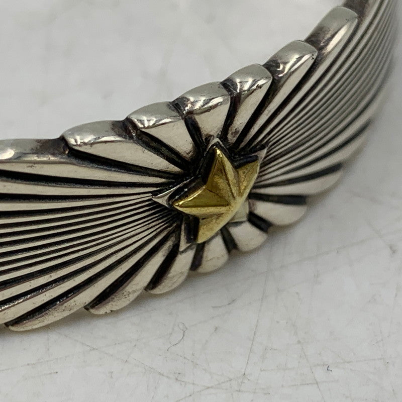 【中古品】【メンズ/レディース】 amp japan アンプジャパン SILVER STARLIGHT BANGLE スターライト バングル アクセサリー 192-260822-as-12-izu カラー：シルバー 万代Net店