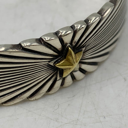 【中古品】【メンズ/レディース】 amp japan アンプジャパン SILVER STARLIGHT BANGLE スターライト バングル アクセサリー 192-260822-as-12-izu カラー：シルバー 万代Net店