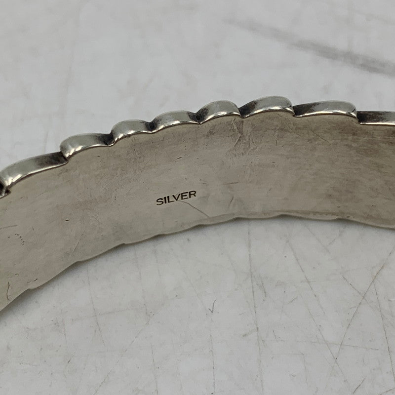 【中古品】【メンズ/レディース】 amp japan アンプジャパン SILVER STARLIGHT BANGLE スターライト バングル アクセサリー 192-260822-as-12-izu カラー：シルバー 万代Net店