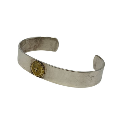 【中古品】【メンズ/レディース】 USED 925 EAGLE METAL BANGLE イーグルメタル バングル 平打ち アクセサリー 192-260822-as-11-izu カラー：シルバー 万代Net店