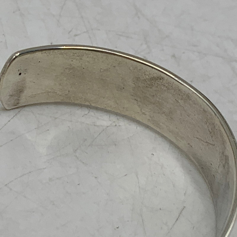 【中古品】【メンズ/レディース】 USED 925 EAGLE METAL BANGLE イーグルメタル バングル 平打ち アクセサリー 192-260822-as-11-izu カラー：シルバー 万代Net店