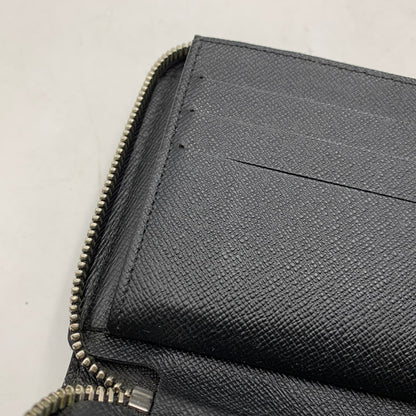 【中古品】【メンズ/レディース】 LOUIS VUITTON ルイ・ヴィトン N63077 ダミエグ・ラフィット ジッピーオーガナイザー ロングウォレット 長財布 179-260822-as-10-izu カラー：ブラック系 万代Net店