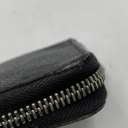 【中古品】【メンズ/レディース】 LOUIS VUITTON ルイ・ヴィトン N63077 ダミエグ・ラフィット ジッピーオーガナイザー ロングウォレット 長財布 179-260822-as-10-izu カラー：ブラック系 万代Net店