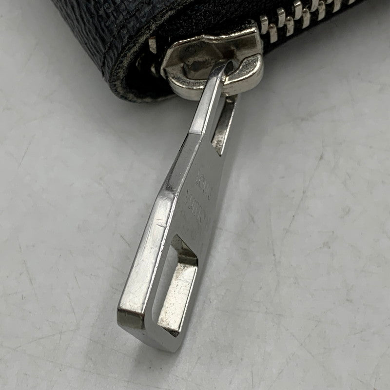 【中古品】【メンズ/レディース】 LOUIS VUITTON ルイ・ヴィトン N63077 ダミエグ・ラフィット ジッピーオーガナイザー ロングウォレット 長財布 179-260822-as-10-izu カラー：ブラック系 万代Net店