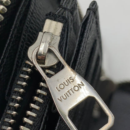 【中古品】【メンズ/レディース】 LOUIS VUITTON ルイ・ヴィトン N63077 ダミエグ・ラフィット ジッピーオーガナイザー ロングウォレット 長財布 179-260822-as-10-izu カラー：ブラック系 万代Net店