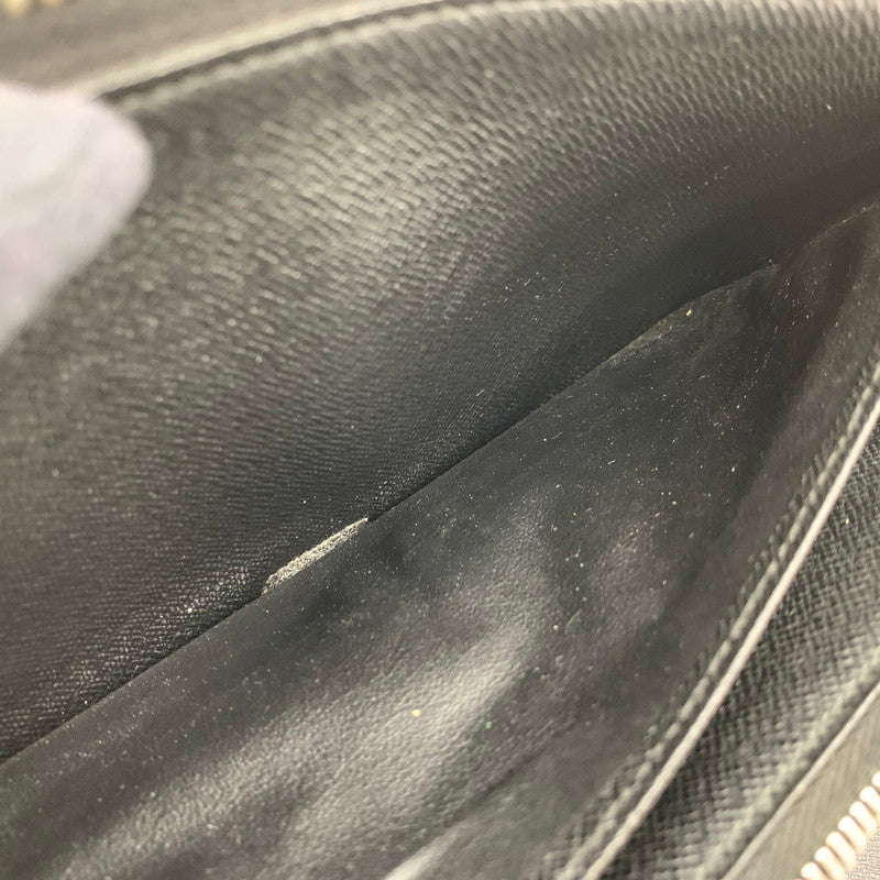 【中古品】【メンズ/レディース】 LOUIS VUITTON ルイ・ヴィトン N63077 ダミエグ・ラフィット ジッピーオーガナイザー ロングウォレット 長財布 179-260822-as-10-izu カラー：ブラック系 万代Net店