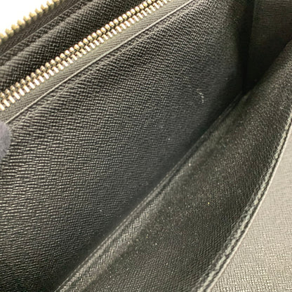 【中古品】【メンズ/レディース】 LOUIS VUITTON ルイ・ヴィトン N63077 ダミエグ・ラフィット ジッピーオーガナイザー ロングウォレット 長財布 179-260822-as-10-izu カラー：ブラック系 万代Net店