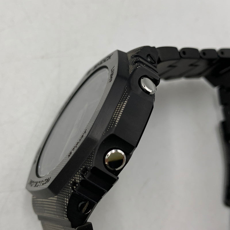 【中古美品】【メンズ/レディース】 G-SHOCK ジーショック BEZEL BRACELET CUSTOM WATCH GA-2100 ベゼル ブレスレット カスタム 腕時計 196-260822-as-13-izu カラー：ブラック系 万代Net店