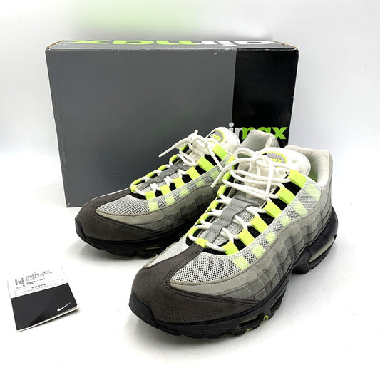 【中古品】【メンズ】 NIKE ナイキ AIR MAX 95 OG 554970-071 エアマックス95 OG スニーカー 靴 160-260822-as-14-izu サイズ：27.5cm カラー：BLACK/VOLT-MEDIUM ASH 万代Net店