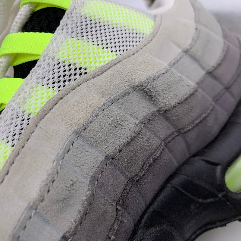 【中古品】【メンズ】 NIKE ナイキ AIR MAX 95 OG 554970-071 エアマックス95 OG スニーカー 靴 160-260822-as-14-izu サイズ：27.5cm カラー：BLACK/VOLT-MEDIUM ASH 万代Net店