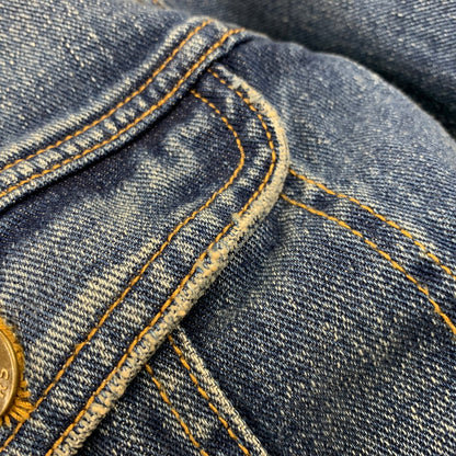 【中古品】【メンズ】 Lee リー × 中森明菜 DENIM JACKET LB0633 デニムジャケット 145-260822-as-06-izu サイズ：M カラー：インディゴ 万代Net店