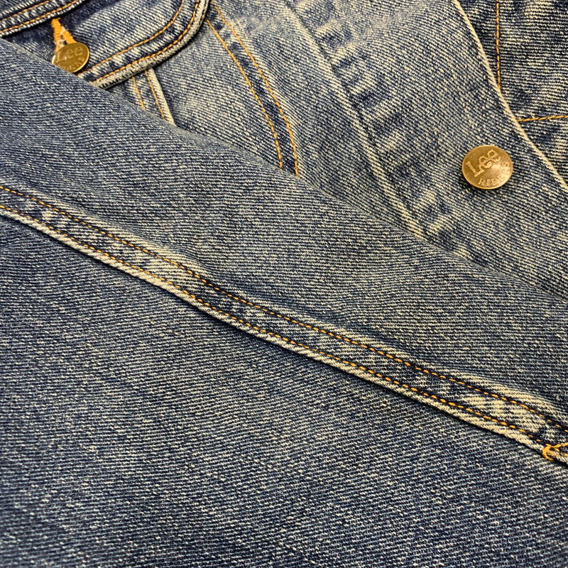 【中古品】【メンズ】 Lee リー × 中森明菜 DENIM JACKET LB0633 デニムジャケット 145-260822-as-06-izu サイズ：M カラー：インディゴ 万代Net店