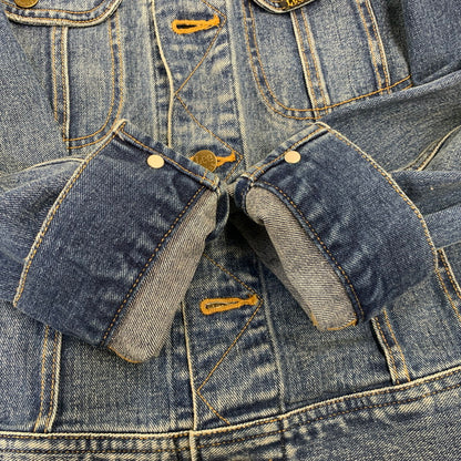 【中古品】【メンズ】 Lee リー × 中森明菜 DENIM JACKET LB0633 デニムジャケット 145-260822-as-06-izu サイズ：M カラー：インディゴ 万代Net店