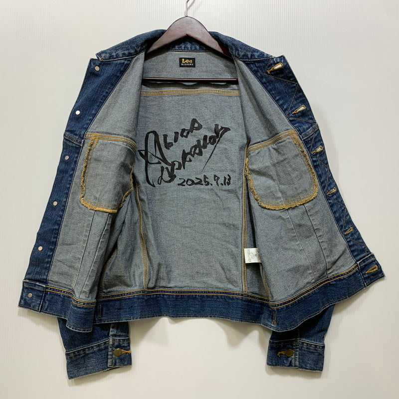 【中古品】【メンズ】 Lee リー × 中森明菜 DENIM JACKET LB0633 デニムジャケット 145-260822-as-06-izu サイズ：M カラー：インディゴ 万代Net店