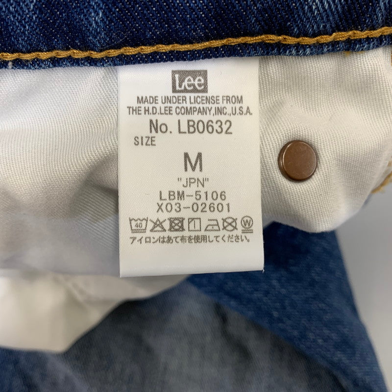 【中古品】【メンズ】 Lee リー × 中森明菜 DENIM PANTS LB0632 デニムパンツ ジーンズ 156-260822-as-05-izu サイズ：M カラー：インディゴ 万代Net店