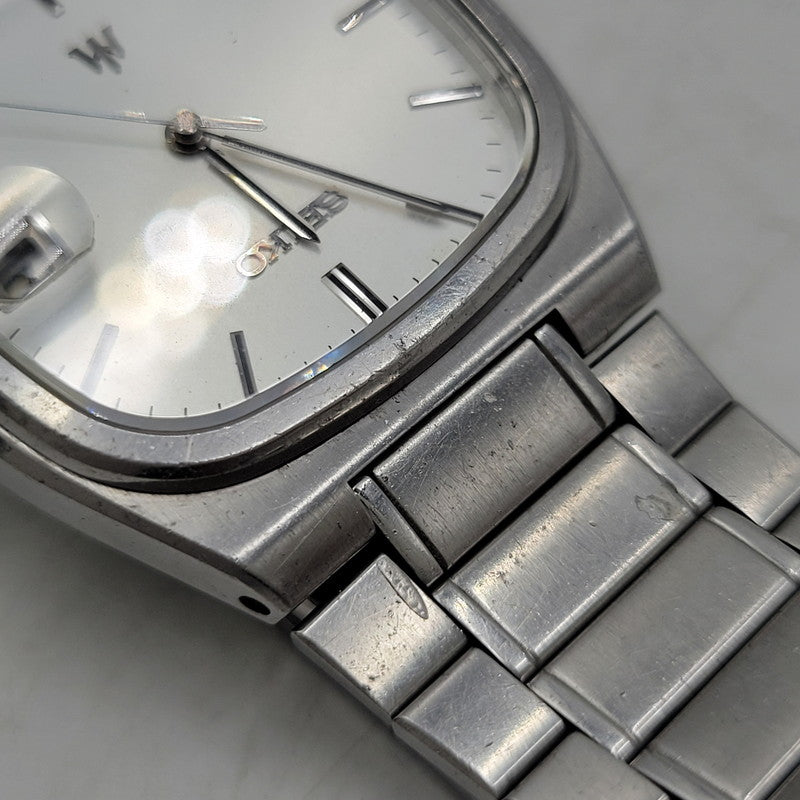 【中古品】【メンズ/レディース】 SEIKO セイコー 5S42-5A00 MAJESTA QUARTZ WATCH マジェスタ クオーツ ウォッチ 腕時計 時計 197-260823-yn-07-izu カラー：シルバー 万代Net店