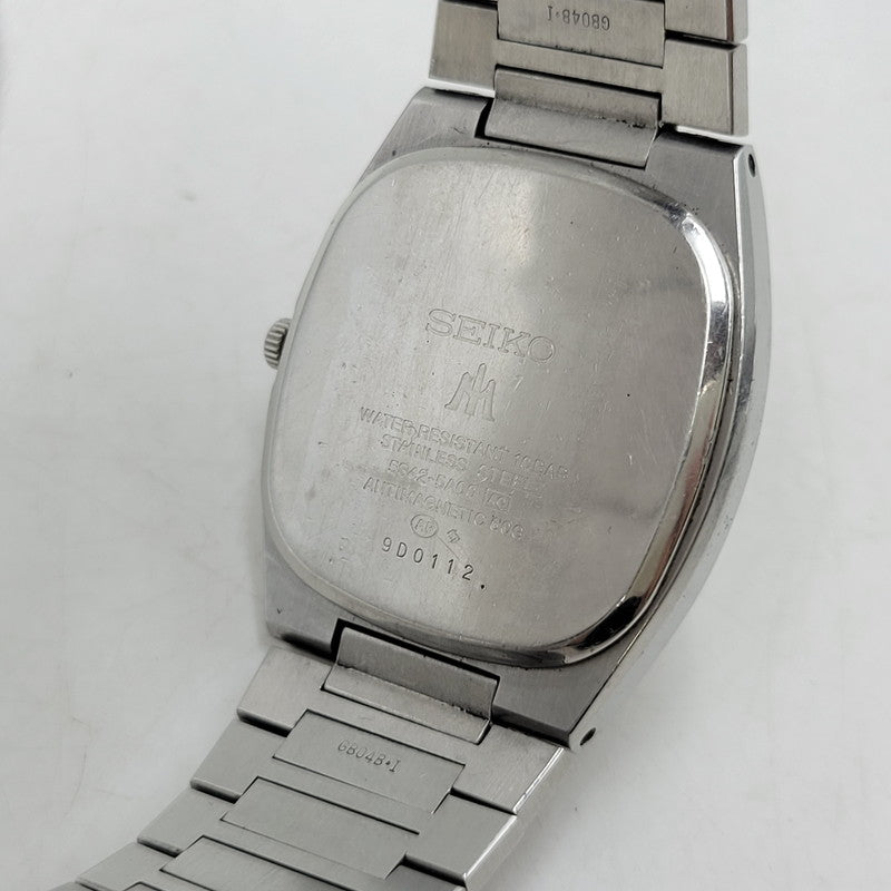 【中古品】【メンズ/レディース】 SEIKO セイコー 5S42-5A00 MAJESTA QUARTZ WATCH マジェスタ クオーツ ウォッチ 腕時計 時計 197-260823-yn-07-izu カラー：シルバー 万代Net店