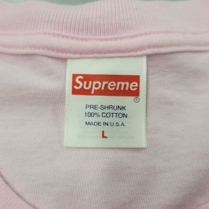 【中古品】【メンズ】 SUPREME シュプリーム 22FW WOMBAT TEE ウォンバット Tシャツ 半袖 トップス 149-260823-yn-01-izu サイズ：L カラー：ピンク 万代Net店