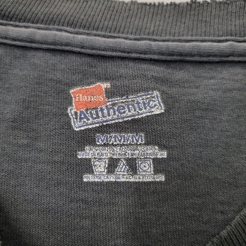 【現状渡し品】【メンズ】 HANES ヘインズ BLACK FLAG ブラック フラッグ THE PROCESS OF WEEDING OUT SS TEE 半袖 Tシャツ 146-260903-as-06-izu サイズ：M カラー：ブラック系 万代Net店