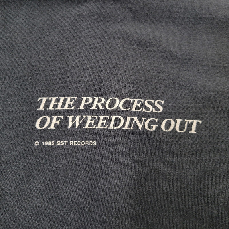 【現状渡し品】【メンズ】 HANES ヘインズ BLACK FLAG ブラック フラッグ THE PROCESS OF WEEDING OUT SS TEE 半袖 Tシャツ 146-260903-as-06-izu サイズ：M カラー：ブラック系 万代Net店