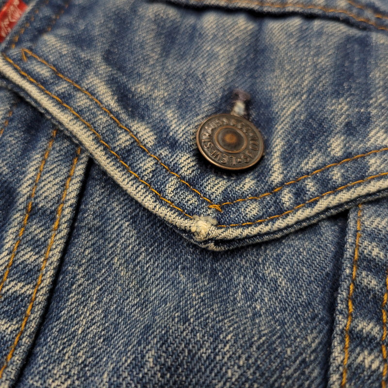 【現状渡し品】【メンズ】 Levi's リーバイス SMALL-E DENIM JACKET 70506-0217 デニムジャケット 刻印527 不均等V 146-260903-as-13-izu カラー：インディゴ 万代Net店