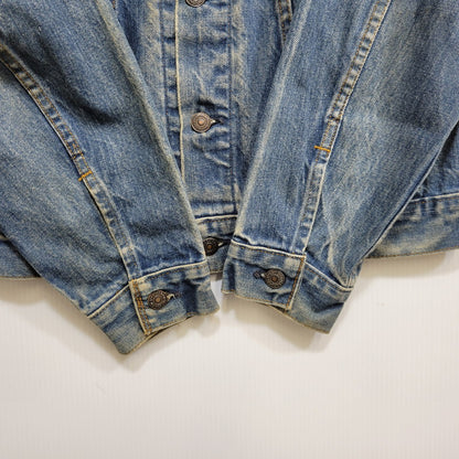 【現状渡し品】【メンズ】 Levi's リーバイス SMALL-E DENIM JACKET 70506-0217 デニムジャケット 刻印527 不均等V 146-260903-as-13-izu カラー：インディゴ 万代Net店