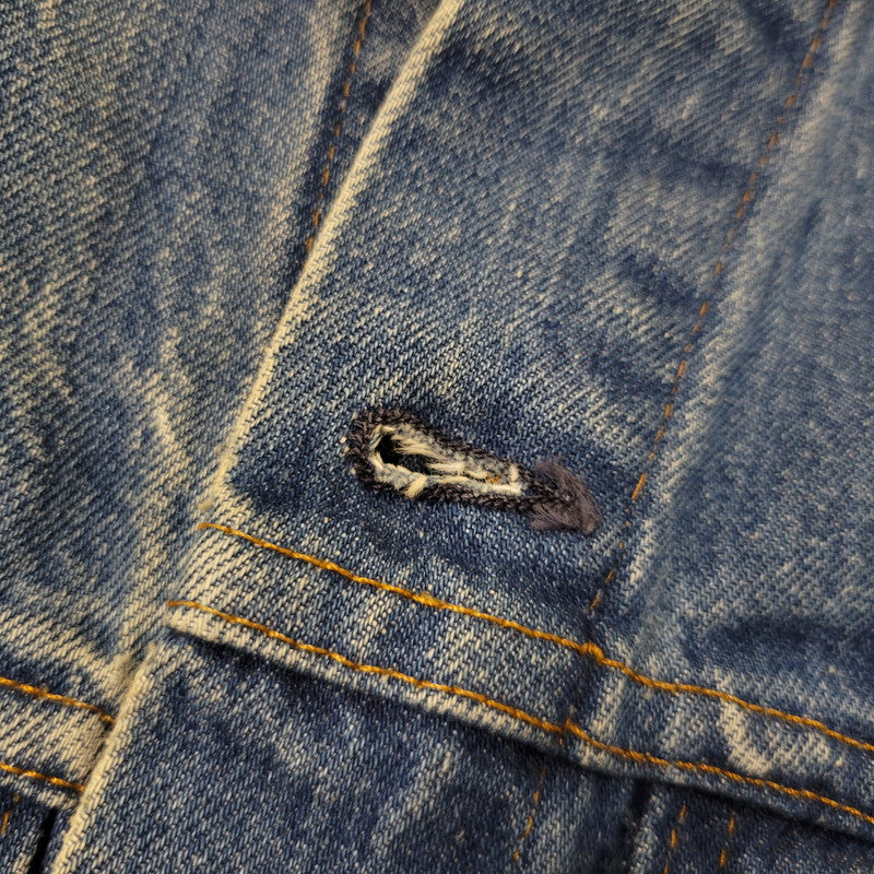 【現状渡し品】【メンズ】 Levi's リーバイス SMALL-E DENIM JACKET 70506-0217 デニムジャケット 刻印527 不均等V 146-260903-as-13-izu カラー：インディゴ 万代Net店