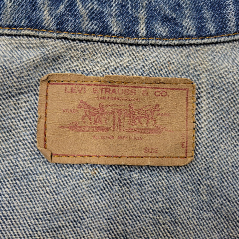 【現状渡し品】【メンズ】 Levi's リーバイス SMALL-E DENIM JACKET 70506-0217 デニムジャケット 刻印527 不均等V 146-260903-as-13-izu カラー：インディゴ 万代Net店