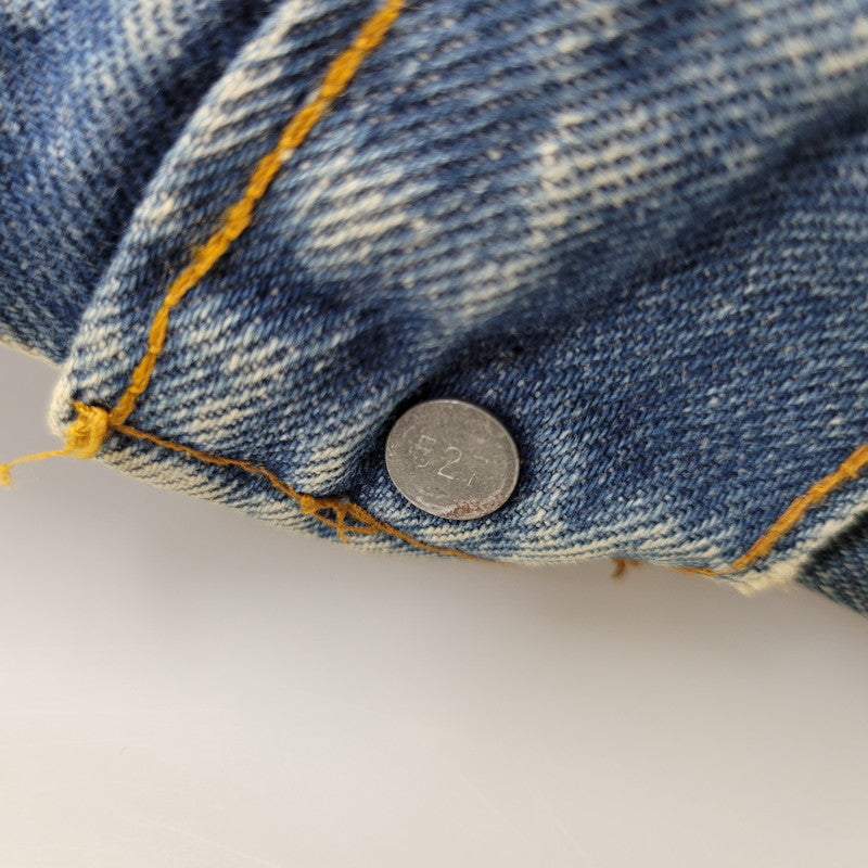 【現状渡し品】【メンズ】 Levi's リーバイス SMALL-E DENIM JACKET 70506-0217 デニムジャケット 刻印527 不均等V 146-260903-as-13-izu カラー：インディゴ 万代Net店