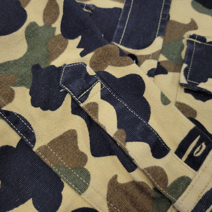 【中古品】【メンズ】 A BATHING APE アベイシングエイプ CAMO LS SHIRT カモ ロングスリーブ シャツ 長袖 142-260903-as-09-izu サイズ：S カラー：マルチカラー 万代Net店