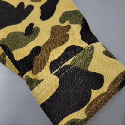 【中古品】【メンズ】 A BATHING APE アベイシングエイプ CAMO LS SHIRT カモ ロングスリーブ シャツ 長袖 142-260903-as-09-izu サイズ：S カラー：マルチカラー 万代Net店