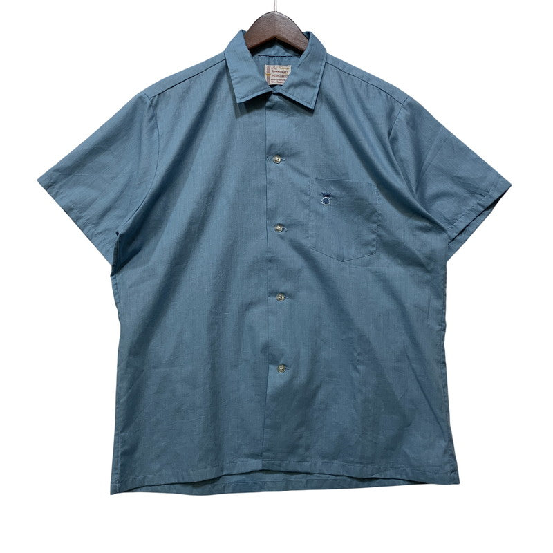 【中古品】【メンズ】 TOWNCRAFT タウンクラフト PENN-PRESTタグ 70S OPEN COLLAR SS SHIRT オープン カラー ショートスリーブ ショートスリーブ シャツ トップス 146-260827-yn-04-izu サイズ：M カラー：ライトブルー 万代Net店