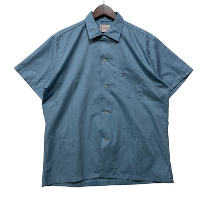 【中古品】【メンズ】 TOWNCRAFT タウンクラフト PENN-PRESTタグ 70S OPEN COLLAR SS SHIRT オープン カラー ショートスリーブ ショートスリーブ シャツ トップス 146-260827-yn-04-izu サイズ：M カラー：ライトブルー 万代Net店