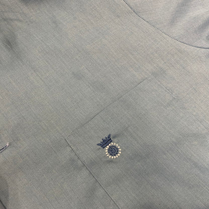 【中古品】【メンズ】 TOWNCRAFT タウンクラフト PENN-PRESTタグ 70S OPEN COLLAR SS SHIRT オープン カラー ショートスリーブ ショートスリーブ シャツ トップス 146-260827-yn-04-izu サイズ：M カラー：ライトブルー 万代Net店