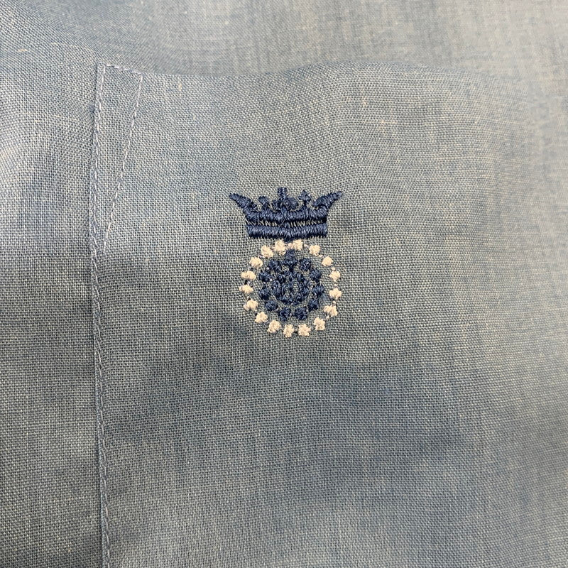 【中古品】【メンズ】 TOWNCRAFT タウンクラフト PENN-PRESTタグ 70S OPEN COLLAR SS SHIRT オープン カラー ショートスリーブ ショートスリーブ シャツ トップス 146-260827-yn-04-izu サイズ：M カラー：ライトブルー 万代Net店