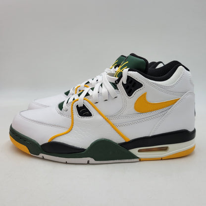 【中古品】【メンズ】 NIKE ナイキ AIR FLIGHT 89 CN0050-100 エアフライト89 スニーカー 靴 160-260823-as-02-izu サイズ：27.5cm カラー：WHITE/DEL SOL-FIR-BLACK 万代Net店