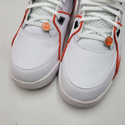 【中古品】【メンズ】 NIKE ナイキ AIR FLIGHT 89 EMB CZ6097-100 エアフライト スニーカー 靴 160-260823-as-01-izu サイズ：28cm カラー：WHITE/BLACK-TEAM ORANGE 万代Net店