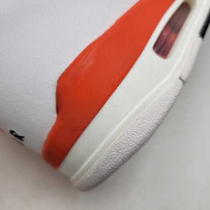 【中古品】【メンズ】 NIKE ナイキ AIR FLIGHT 89 EMB CZ6097-100 エアフライト スニーカー 靴 160-260823-as-01-izu サイズ：28cm カラー：WHITE/BLACK-TEAM ORANGE 万代Net店