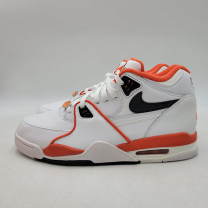 【中古品】【メンズ】 NIKE ナイキ AIR FLIGHT 89 EMB CZ6097-100 エアフライト スニーカー 靴 160-260823-as-01-izu サイズ：28cm カラー：WHITE/BLACK-TEAM ORANGE 万代Net店