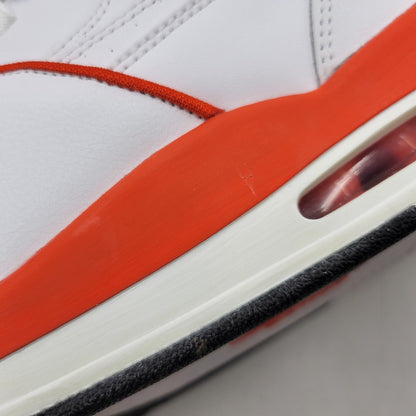 【中古品】【メンズ】 NIKE ナイキ AIR FLIGHT 89 EMB CZ6097-100 エアフライト スニーカー 靴 160-260823-as-01-izu サイズ：28cm カラー：WHITE/BLACK-TEAM ORANGE 万代Net店